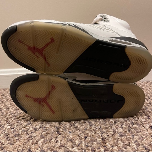 Jordan retro white cement 5s (440888-104) - Picture 4 of 6